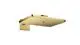 AXOR-HG-AXOR-ShowerSolutions-Kopfbrause-460-300-3jet-mit-Brausearm-und-eckiger-Rosette-Polished-Gold-Optic-35282990 gallery number 1